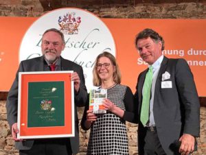 Preisverleihung Deutscher Gartenbuchpreis für Botanischen Wanderführer